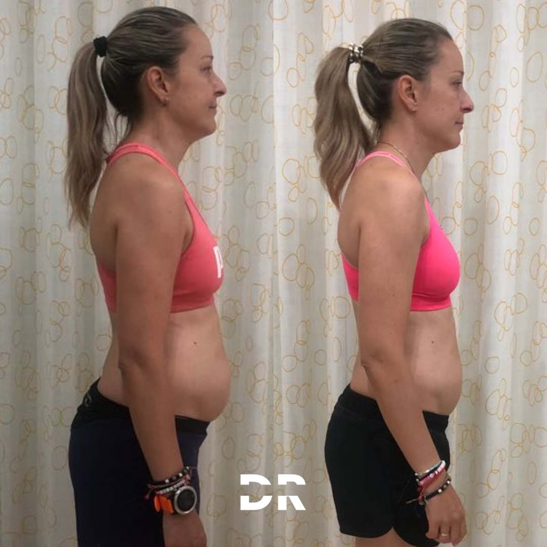 Transformación de una clienta del programa