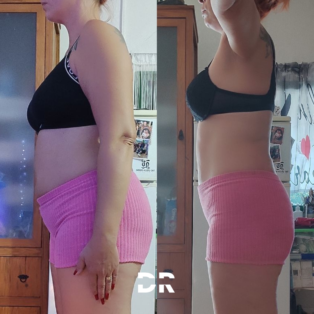 Transformación de una clienta del programa