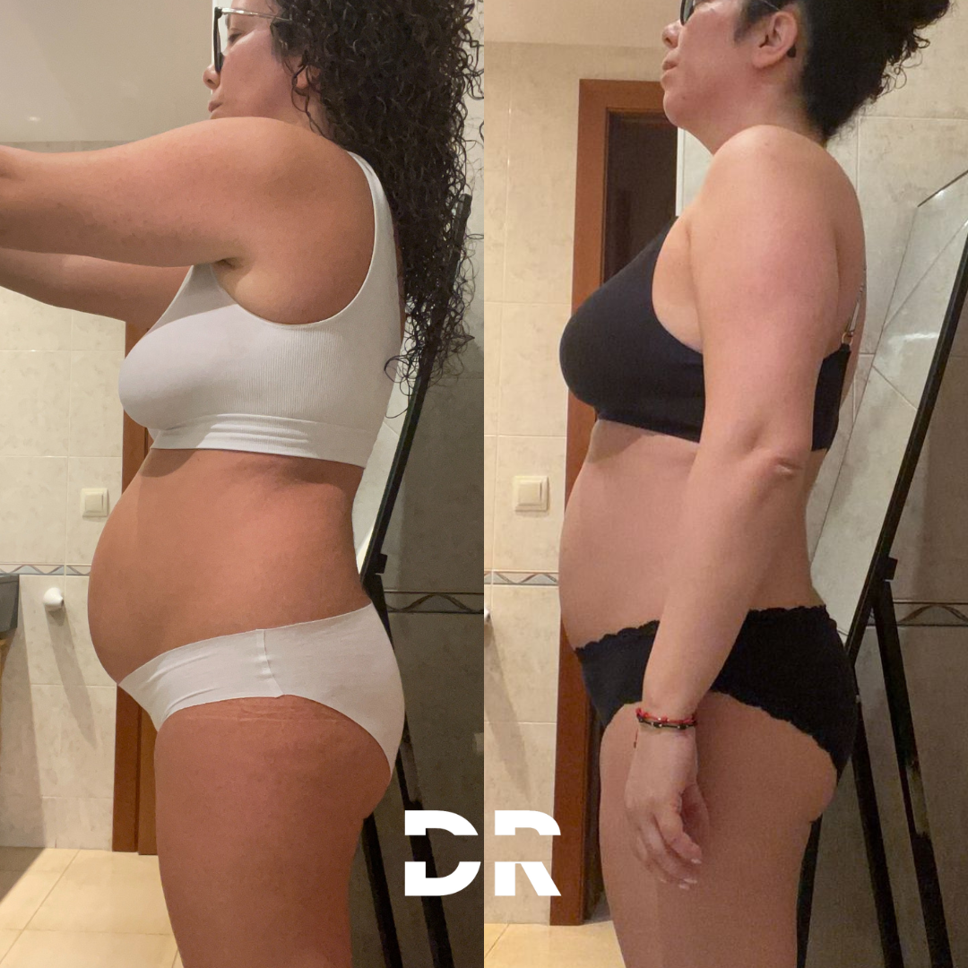 Transformación de una clienta del programa
