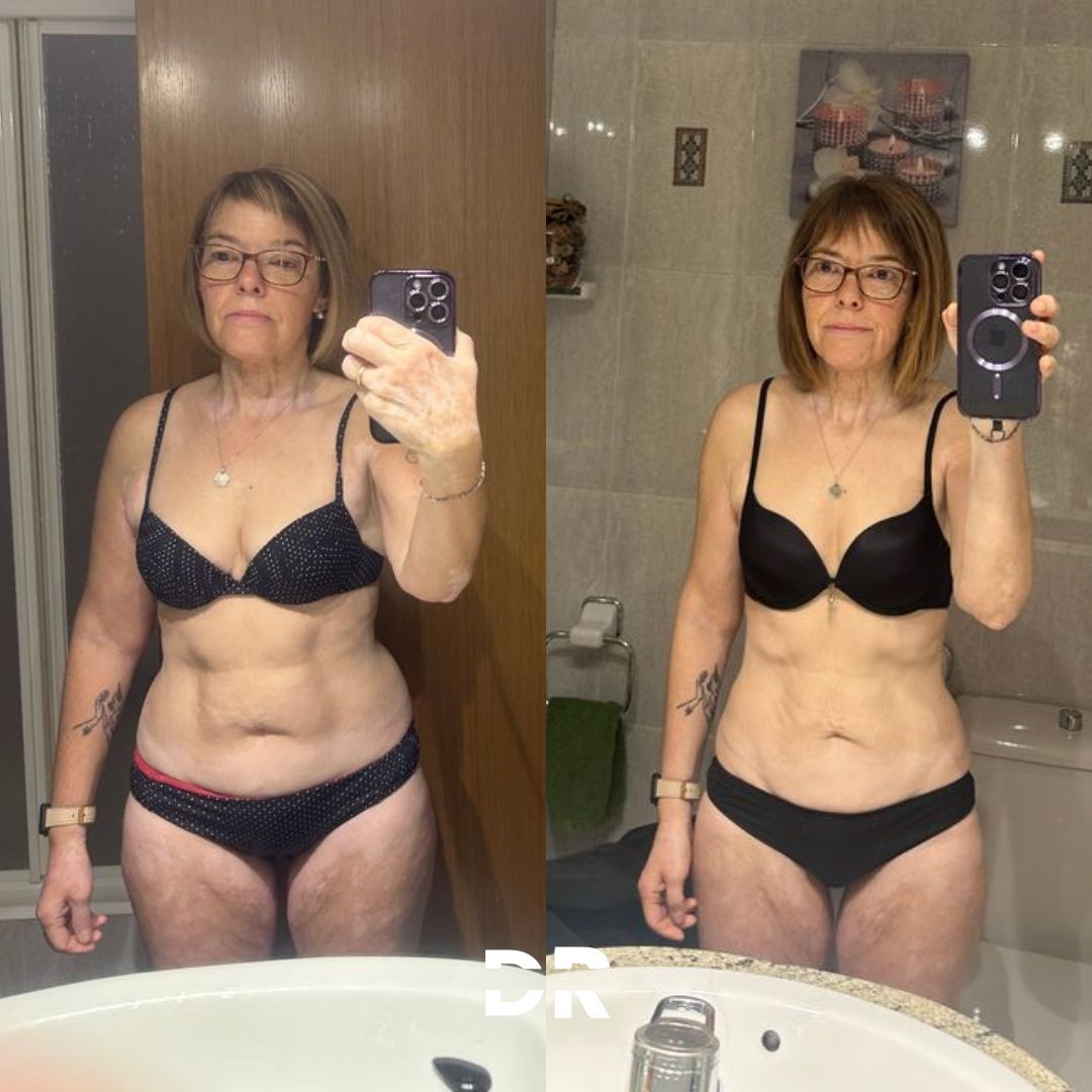 Transformación de una clienta del programa
